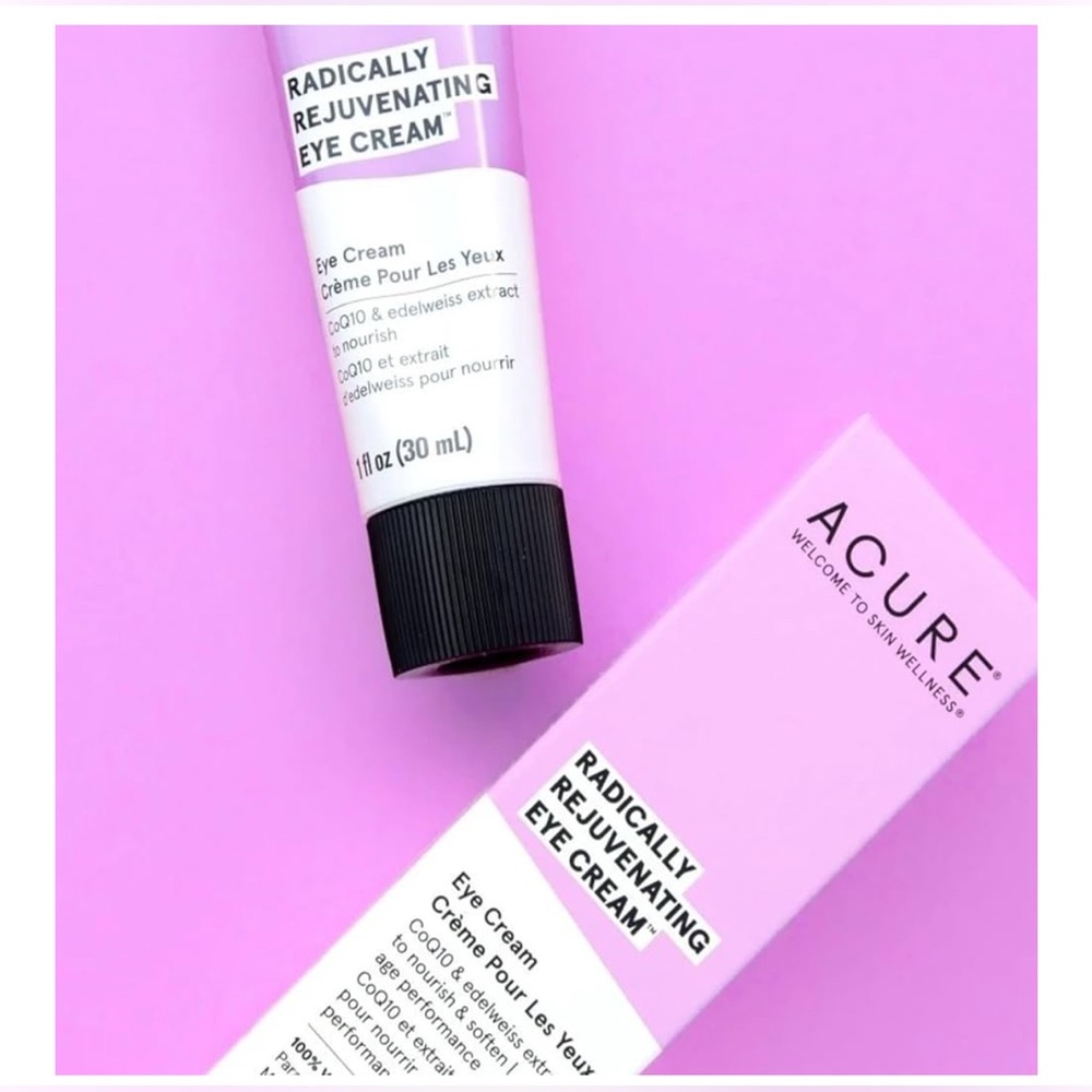 Acure | Radically Rejuvenating Eye Cream | NWB Skin Wellness Anti-Aging 1 Avail - Picture 2 of 6